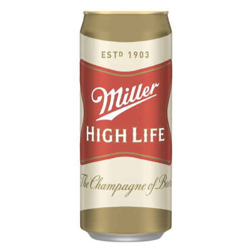 Miller High Life tin