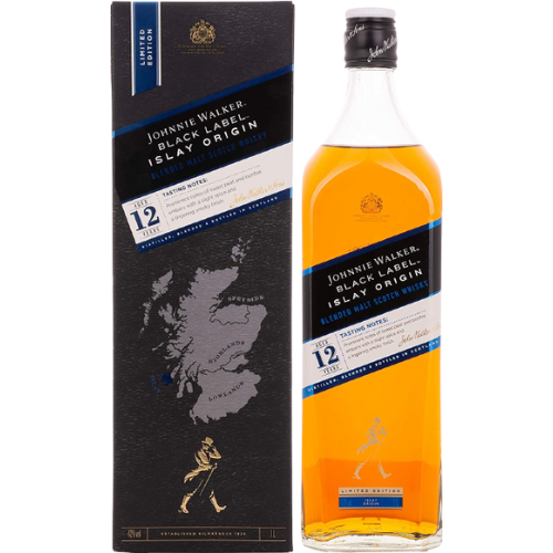 Johnnie Walker Black Blended Scotch Whisky Aged 12 Years Limited Edition Design