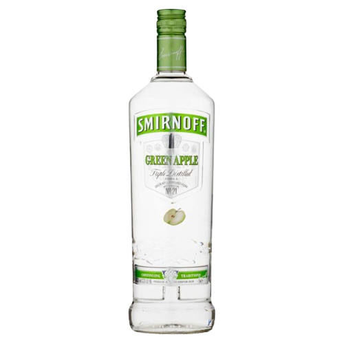 Smirnoff Green Apple Tripple Distilled Vodka