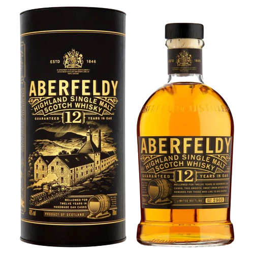 Aberfeldy Highland Single Malt Scotch Whisky 12 Years